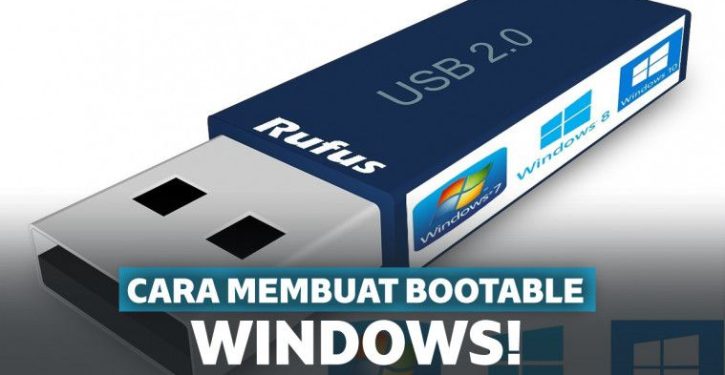 Cara Membuat Bootable Flashdisk Install Windows Tanpa CD