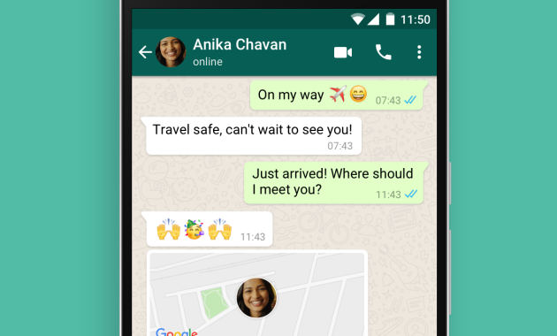 Cara Share Lokasi Lewat WhatsApp Android Agar Tetap Akurat